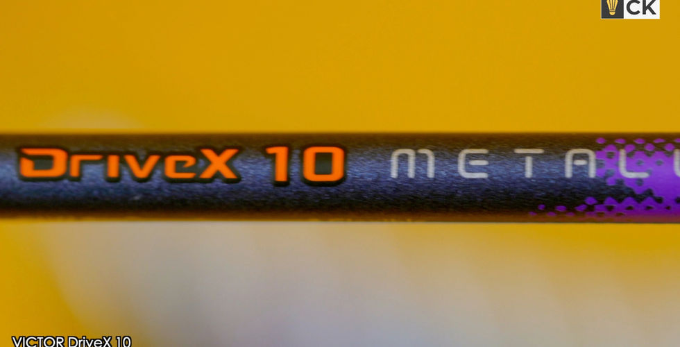 Victor DriveX 10 Metallic badminton racket