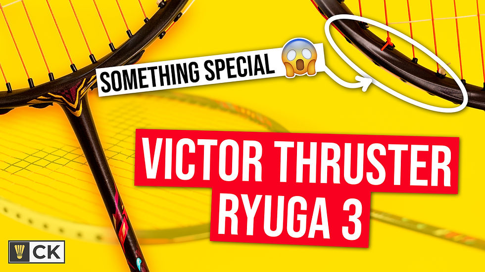 Victor Thruster Ryuga 3 Badminton Racket Review: A Genuine Step Forward For The Ryuga Line