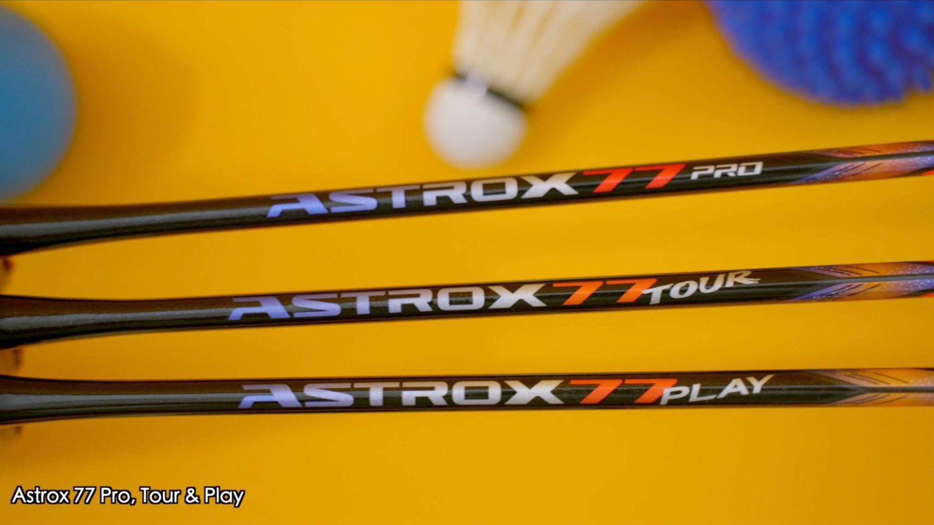 Yonex Astrox 77 Pro, Tour and Play Badminton Rackets