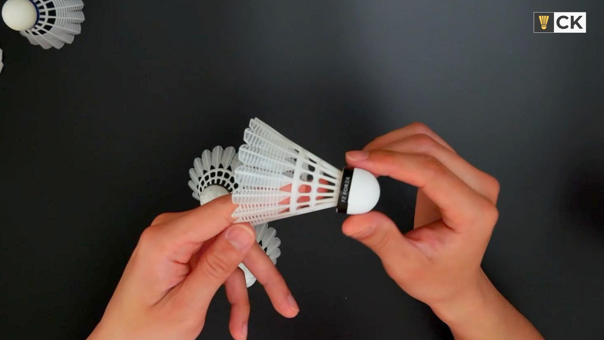 Forza NS-9 plastic badminton shuttlecock