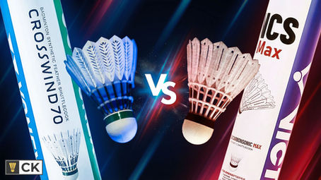 Yonex Crosswind 70 vs Victor NCS Max - Synthetic Badminton Shuttle Comparison