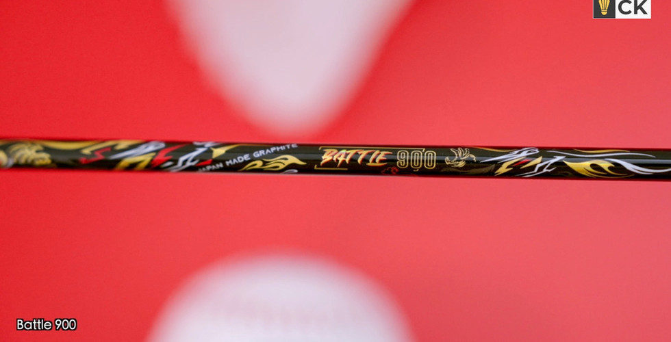 HNDRD Battle 900 badminton rackets