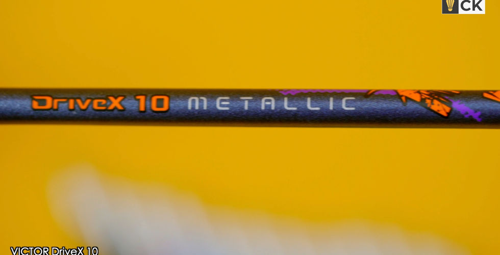 Victor DriveX 10 Metallic badminton racket