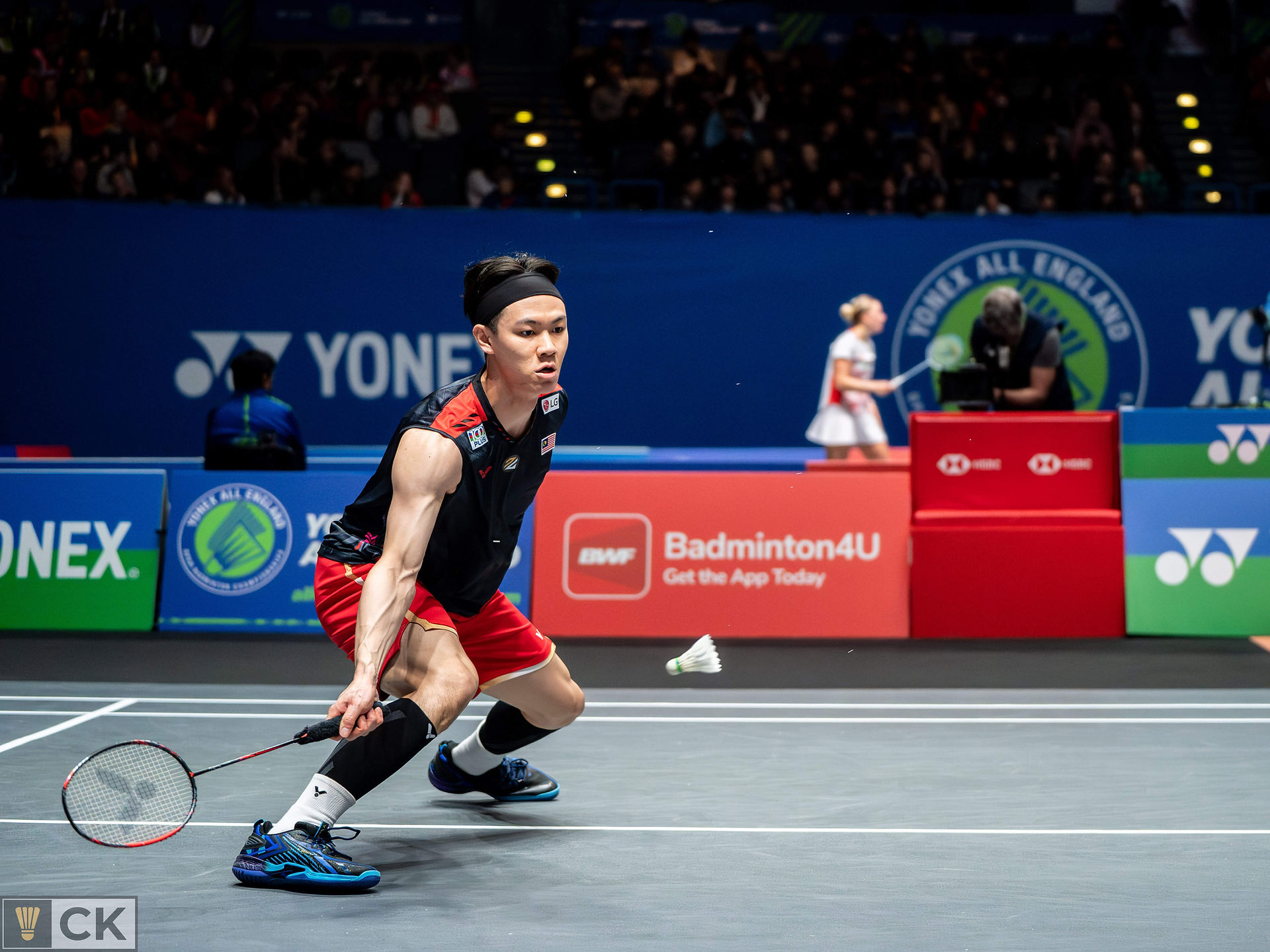 Lee Zii Jia using Victor VBS-66 Nano badminton string