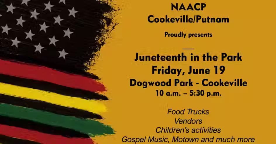 Volunteer for Tabling at NAACP's Juneteenth with PPTNM