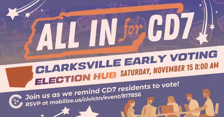 Montgomery County Early Voting Election Hub - Volunteer Signup