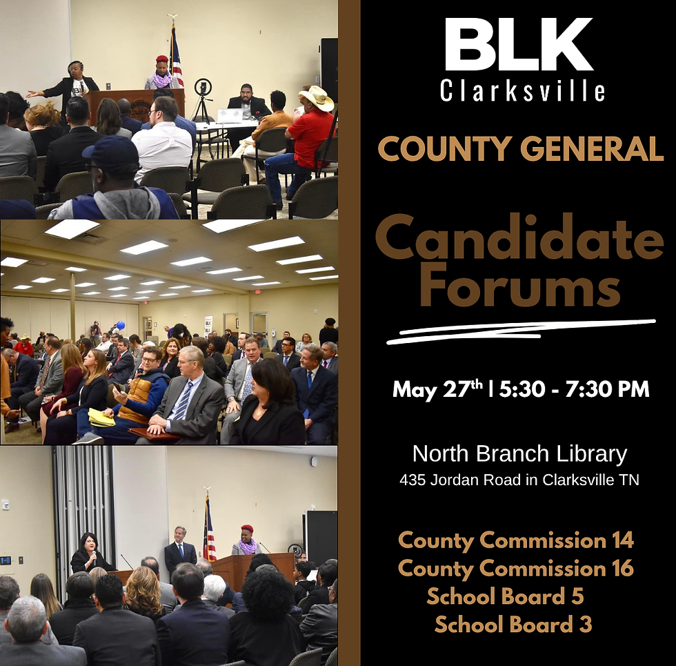 BLK Clarksville Candidate Forum