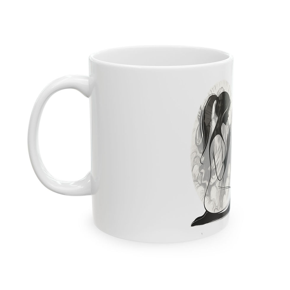 Thumbnail: BAWwPs Ceramic Mug –  Inspirational Christian Coffee Cup (11oz/15oz)