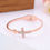 Thumbnail: Stainless Steel Bracelet with Cross