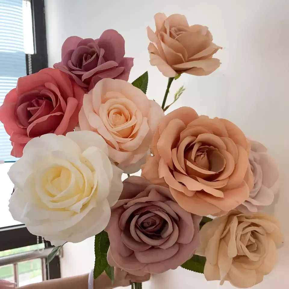 Artificial Silk Roses