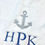 Miniaturbild: ANCHOR Handtuch mit Monogramm
