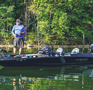 Fully rigged Vexus 20ft boat on Lake of the Ozarks.