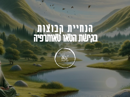 הנחיית קבוצות בגישת הדאו | שי גצק מכללת טאותרפיה