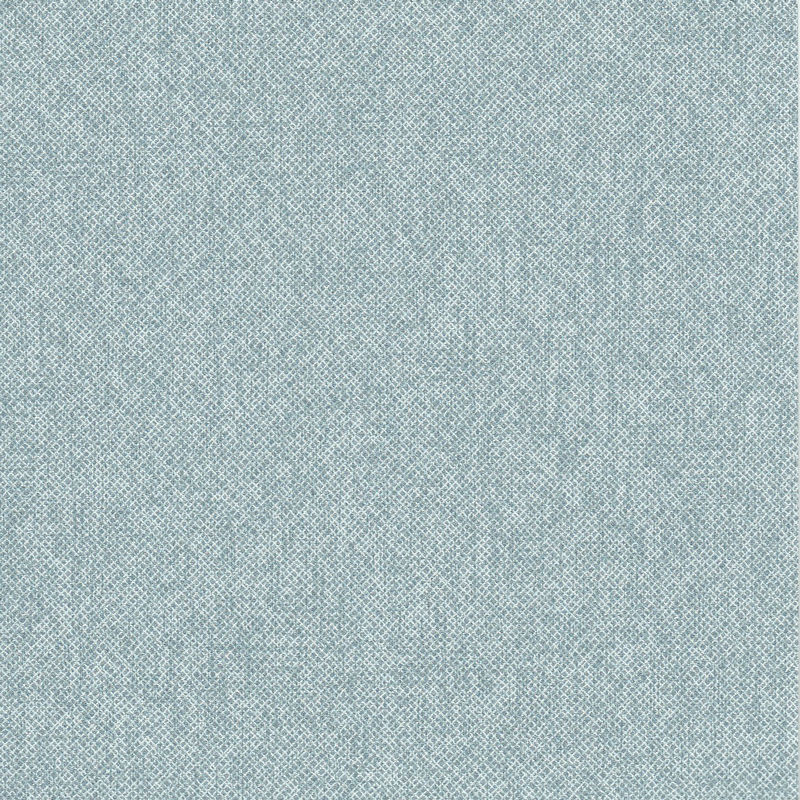 Light blue finely woven with a subtle crosshatch wallcovering