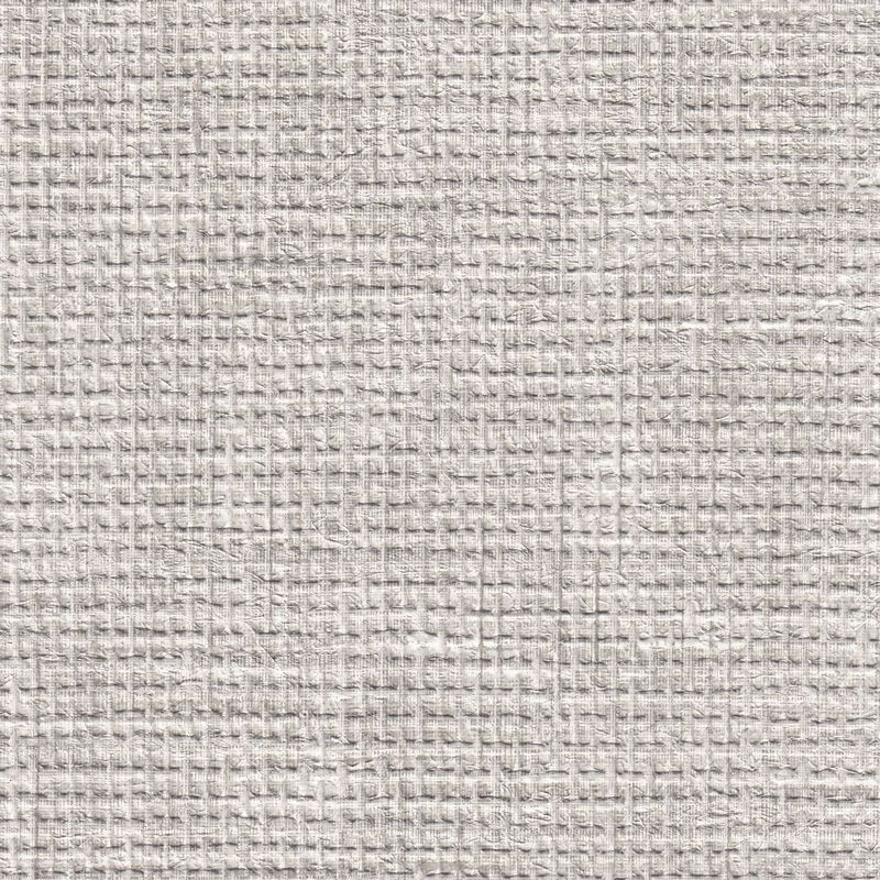 A light grey woven texture wallcovering.