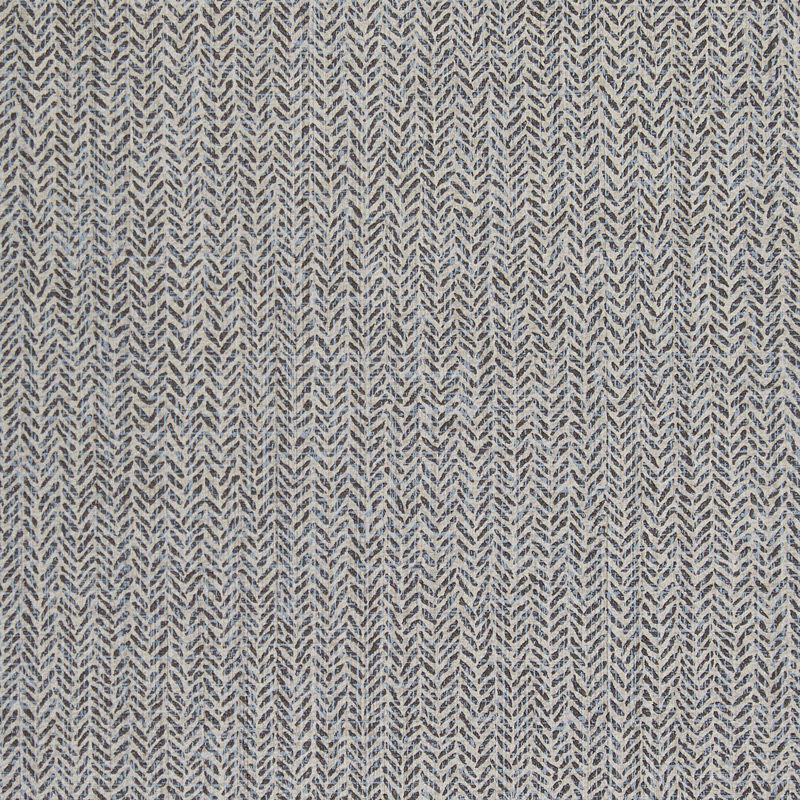 Woven brown wallcovering with a chevron pattern a