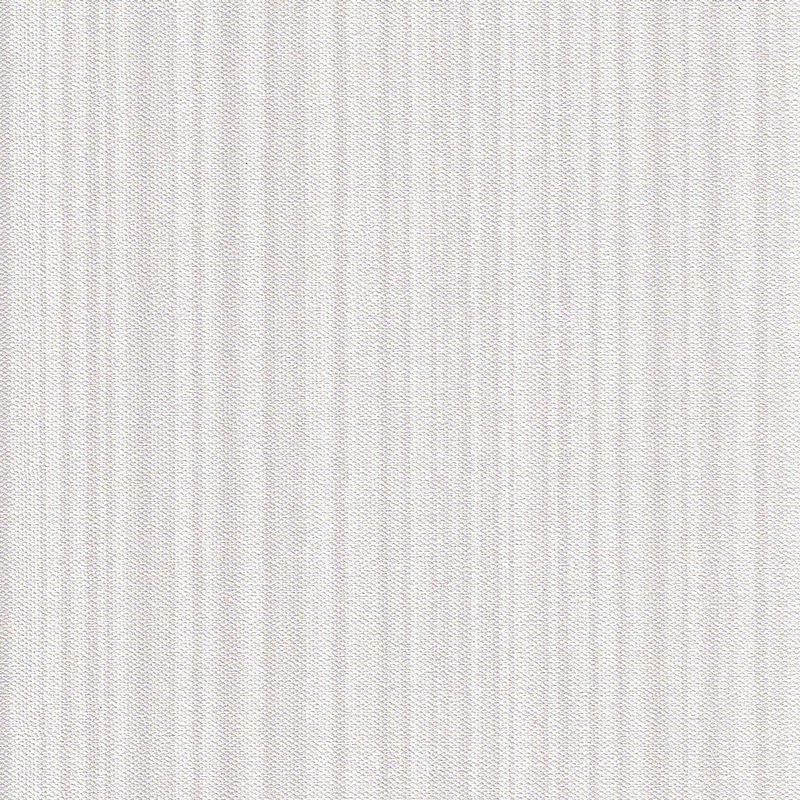 A light wallcovering with a broken vertical stripe variety of thickness.