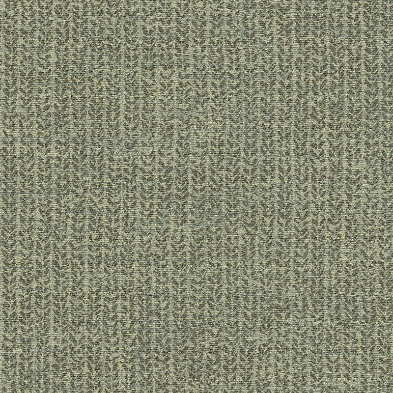 Green tweed-inspired wallcovering with a textured finish.
