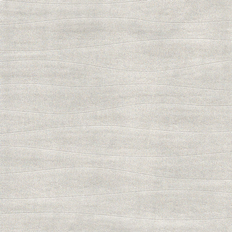 Grey textured surface with soft flowing wave patterns.