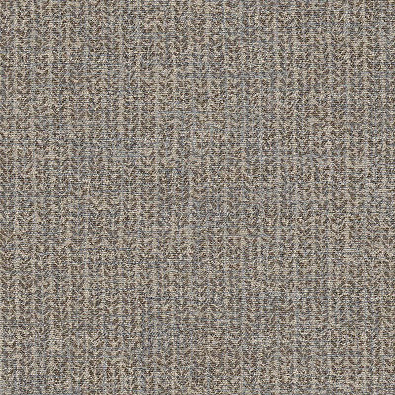Brown tweed-inspired wallcovering with a textured finish.