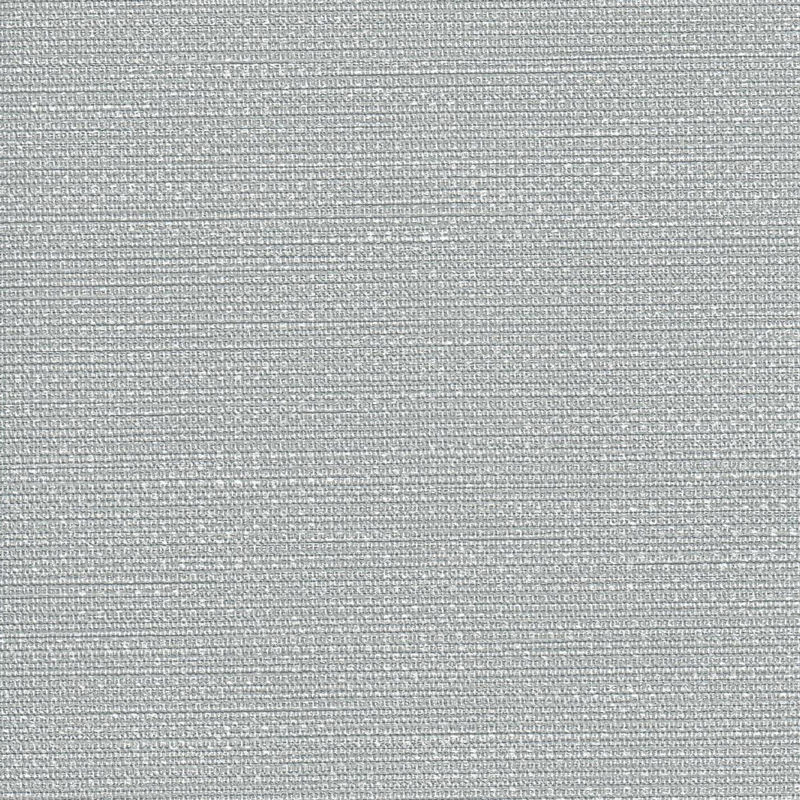 Light blue linen-textured woven wallcovering.