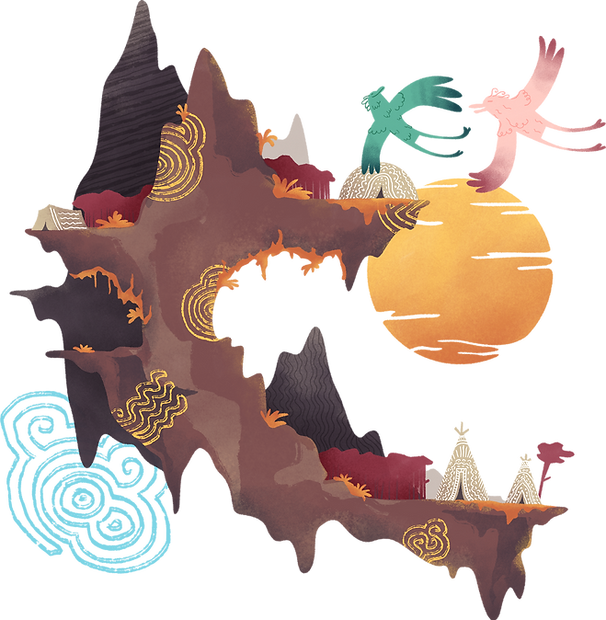ilustra paisajes