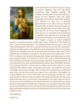 Good Shepherd Sunday 2022