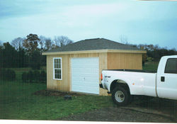 N Coventry utility shed completed