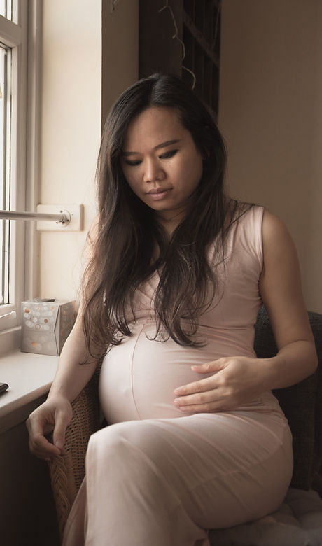 Pregnant Asian Woman