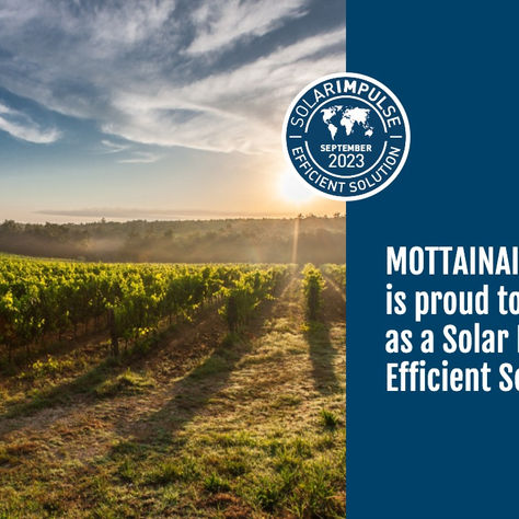 Mottainai 5.0 Receives Efficient Solution Label from Solar Impulse Foundation