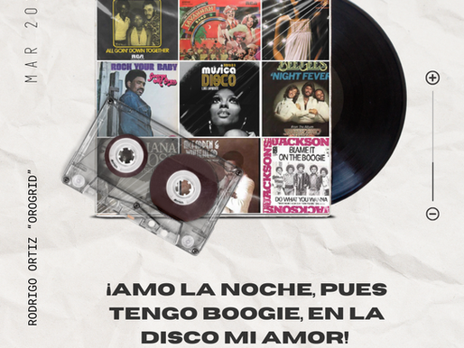 ¡Amo la noche, pues tengo boogie, en la disco mi amor! ¡Oh yeah!