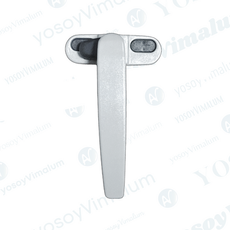 Manija proyectante de lujo para ventana en aluminio