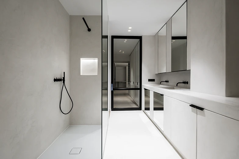 badkamer kraan douche licht Neststeen / Trap / Vloer / Kalkpleister ... badkamer kraan douche licht Neststeen / Trap / Vloer / Kalkpleister ...