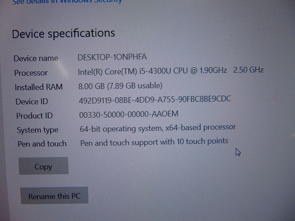 Thumbnail: Lenovo Yoga 12.5" 2 in 1/ i5 / 8GB RAM / 128GB SSD / Windows 10