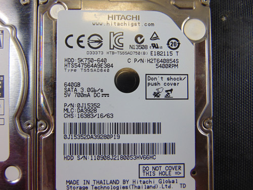 2 TB Harddrive Lot Of 2.5