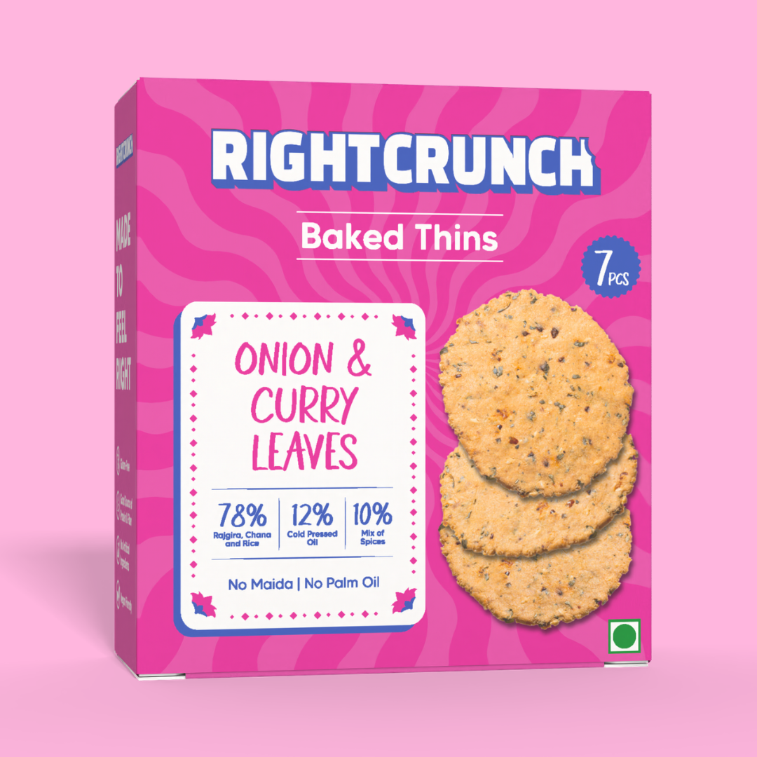Baked Thins Onion & Curry Leaves 50gms
