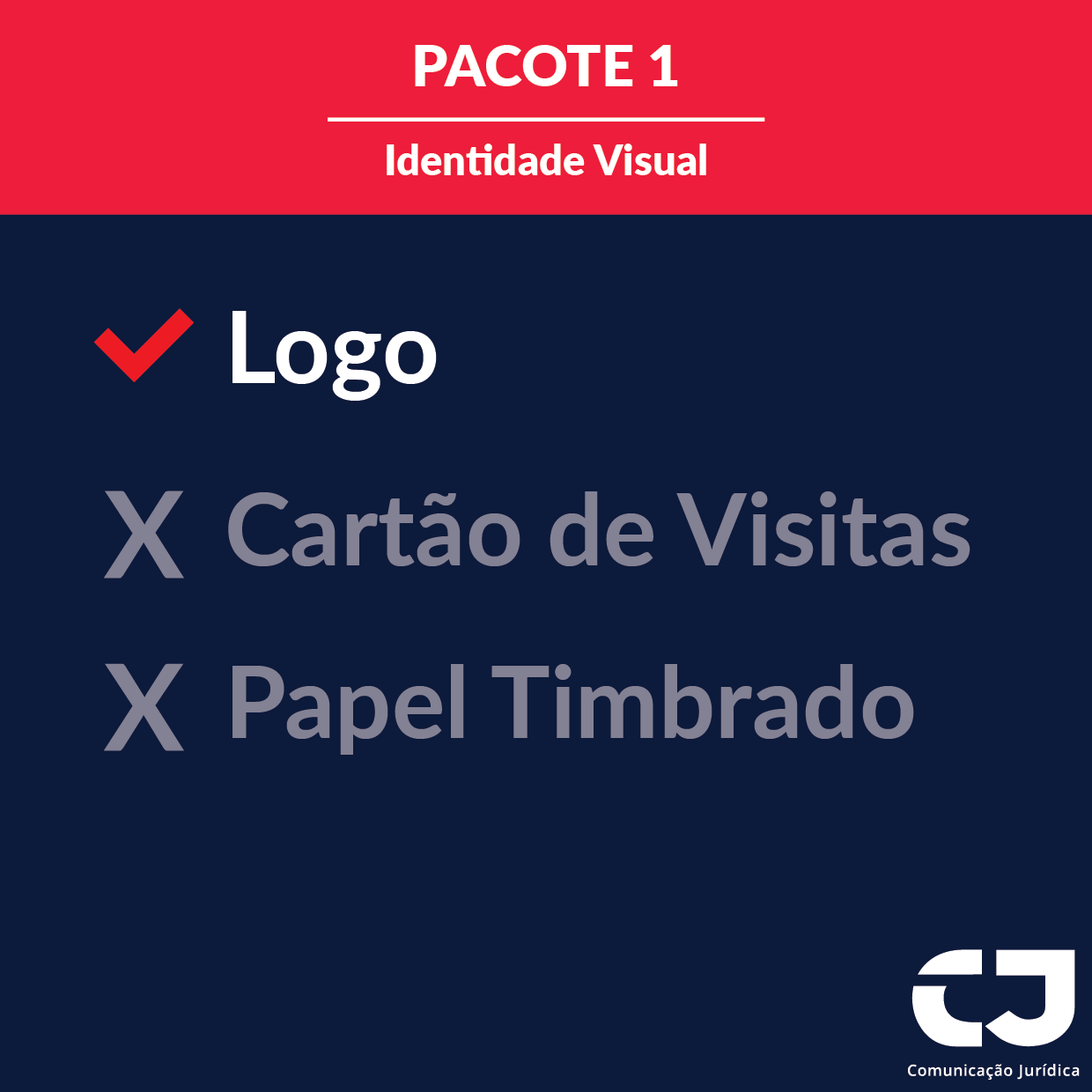 Pacote 1 - Identidade Visual