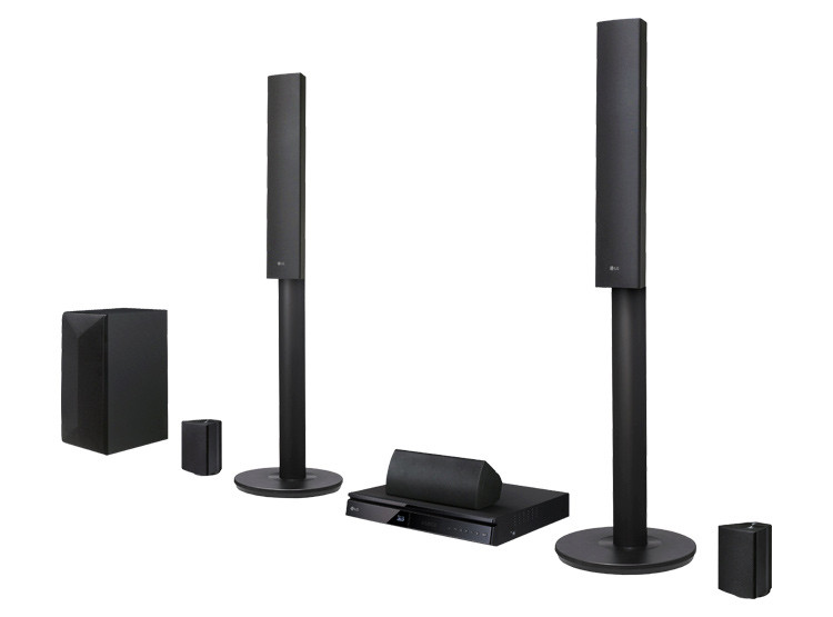 LG HOME THEATER LHB645 3D 1000W - NEGRO