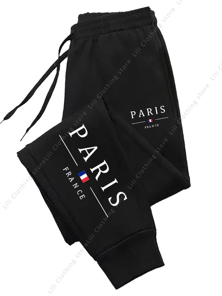 Thumbnail: 2025 New Hot Sale PARIS Jogger Pants for Women's Trousers High quality Autumn Wi