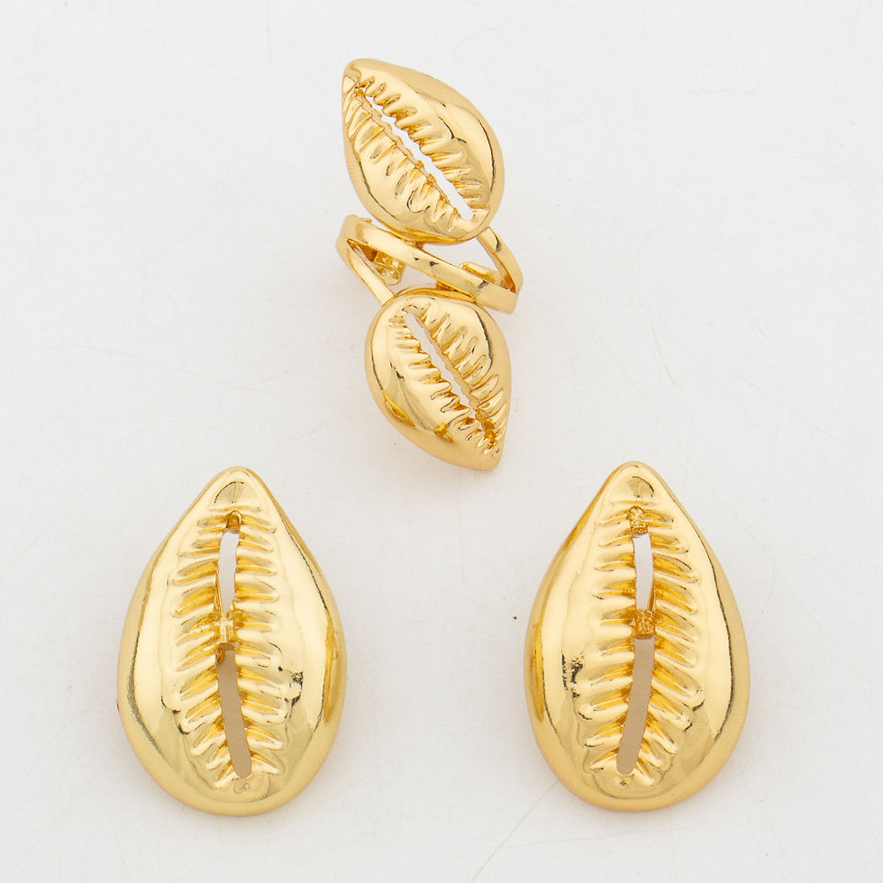 Thumbnail: Fashion Women Jewelry Set for Women African Pendant Necklace and Earrings with B