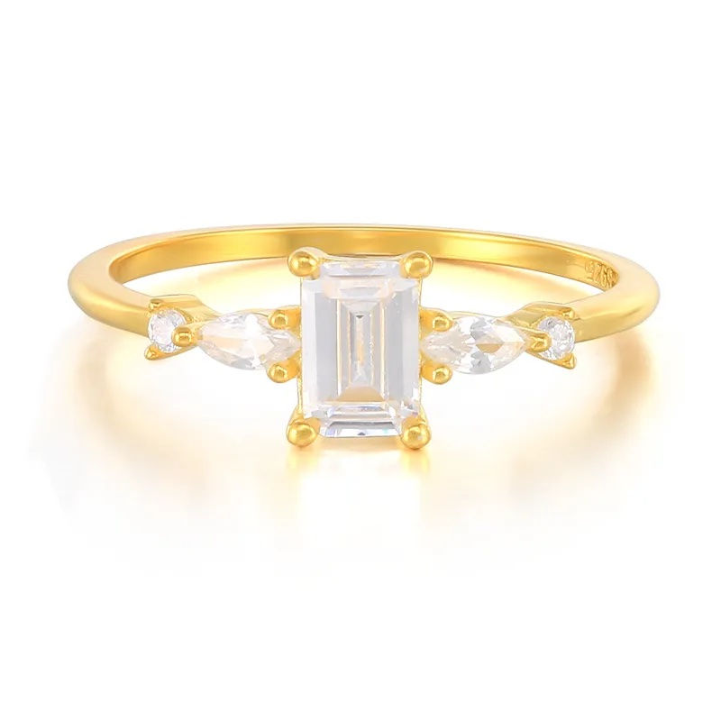 Imitación Diamante Plata .925