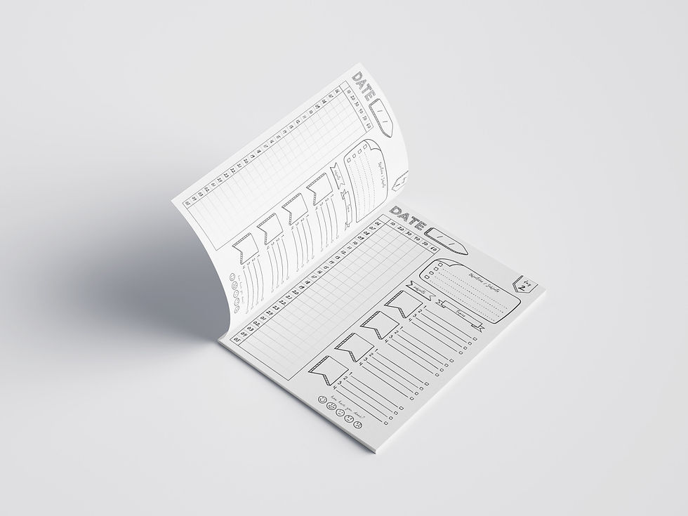 Thumbnail: Study Planner A5 Jotter Book