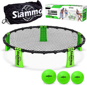 Slammo Yard Game for Rent near Hudsonville – Rental for Your Next Camping Trip or Backyard Party in Greater Grand Rapids