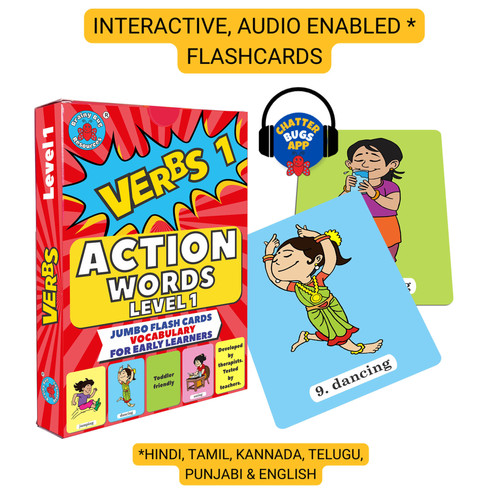 Action Words Level 1 | Brainy Bug