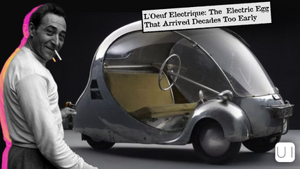 The Electric Egg: A Glimpse into the Future of Urban Mobility
