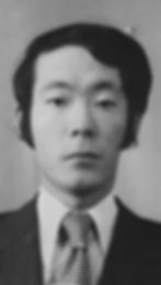 Passport photo of an Asian man