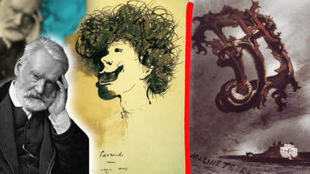 The Surreal Sketches of Victor Hugo: When Coffee, Coal, and Genius Met Paper