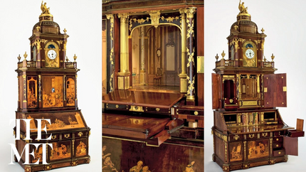 The Roentgens' Berlin Secretary Cabinet - Watch How It Works