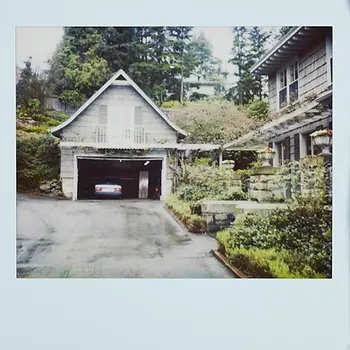 Cobain's home in Seattle. The room above the garage is where he was found.