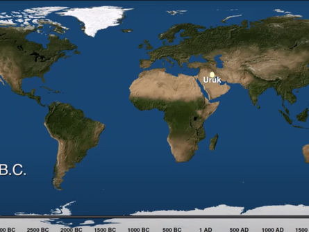 This Timelapse Animation Lets You See the Rise of Cities Across the Globe, from 3700 BC to 2000 AD